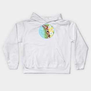 Peeking Fawn Kids Hoodie